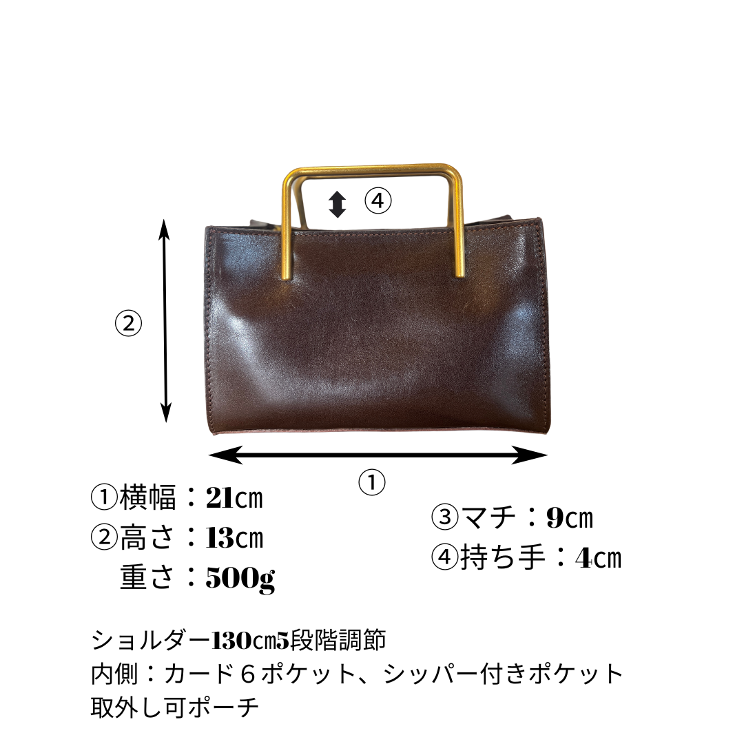 BLACK】新色入荷✨ Wallet gold handle bag – EMMA AURA